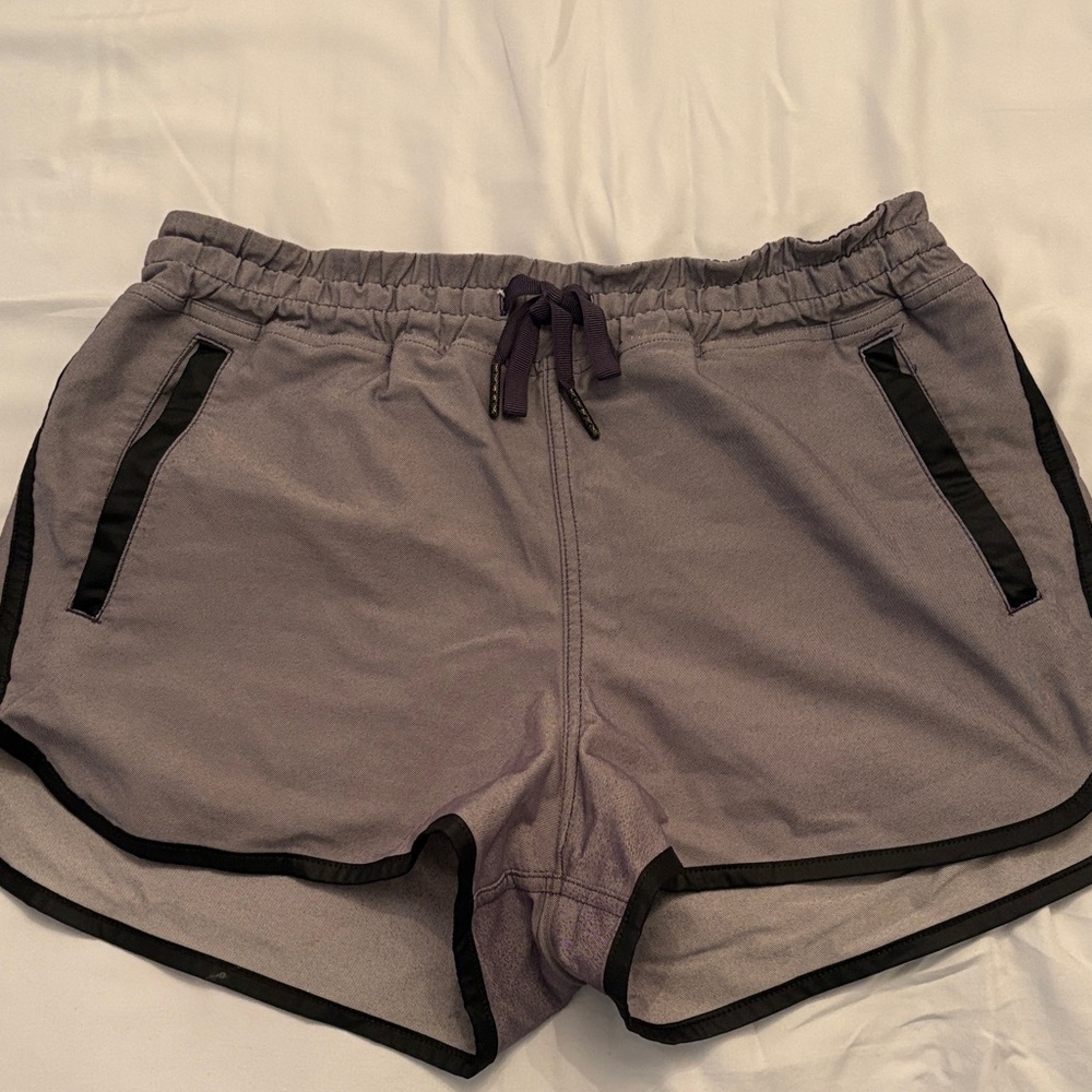 lululemon athletica Lavender and Black Athletic Shorts